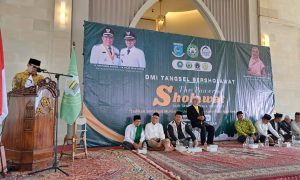 Bpk Pilar Saga Ichsan hadir di Tangsel Bersholawat 2023 di Al-Kautsar